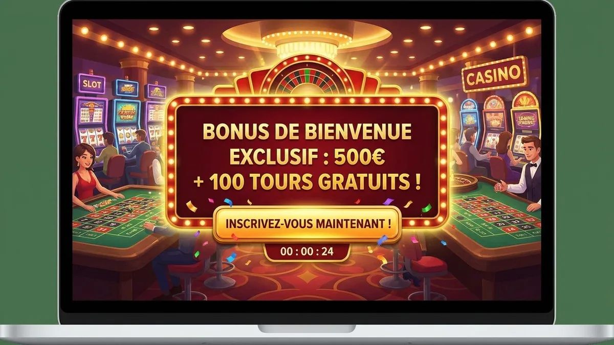 Inscription avec bonus